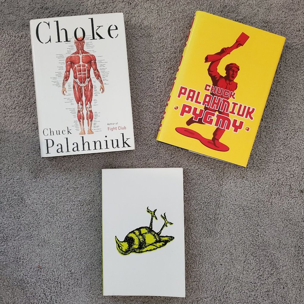 Chuck Palahniuk Set of Books